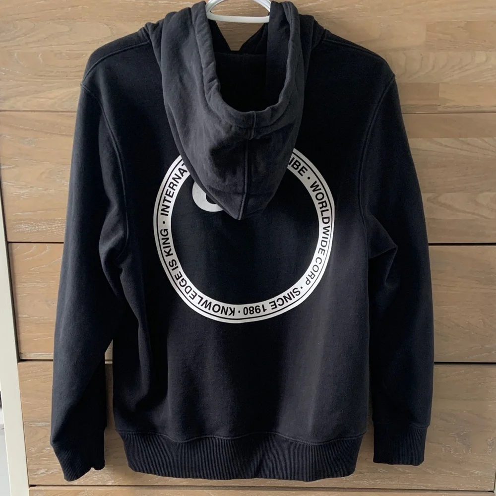 Black Stussy 8 Ball Hoodie - Picture 4 of 7